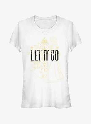Disney Elsa Let It Go Girls T-Shirt