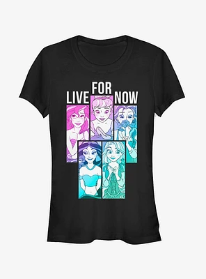 Disney Princess Live for Now Girls T-Shirt