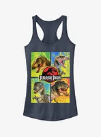 T. Rex and Velociraptor Girls Tank