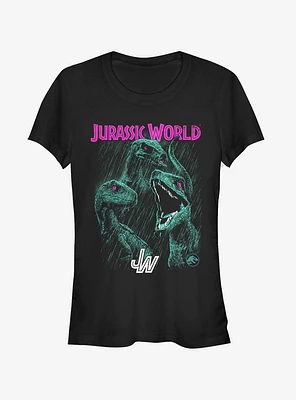 Jurassic World Fallen Kingdom Raptor Eyes Girls T-Shirt