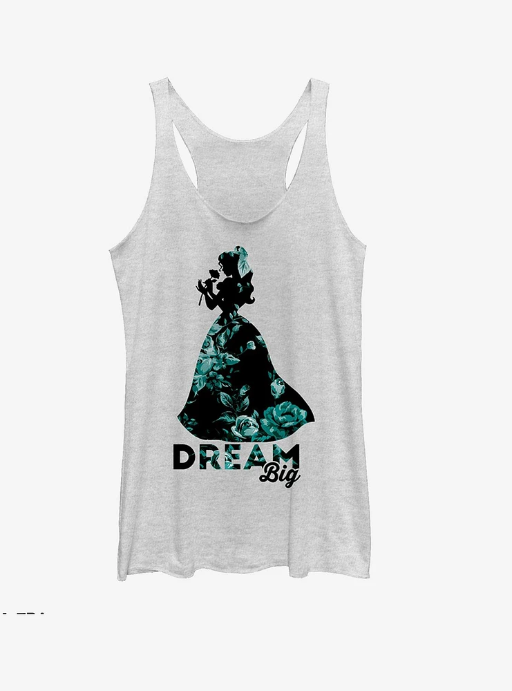 Disney Belle Dream Big Floral Print Girls Tank