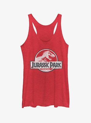 Vintage White Logo Girls Tank