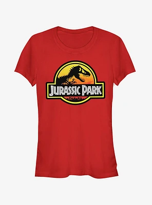 Logo Outlined Girls T-Shirt