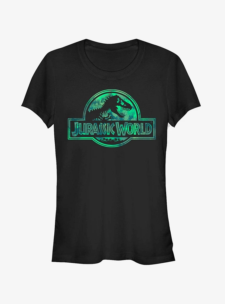 Logo Tie Dye Print Girls T-Shirt