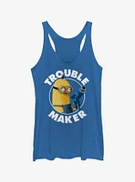 Minion Trouble Maker Girls Tank Top