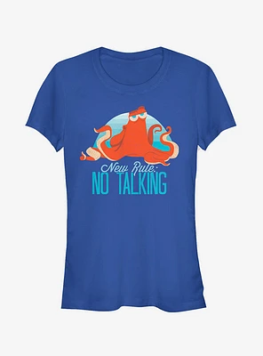 Disney Pixar Finding Dory Hank No Talking Rule Girls T-Shirt