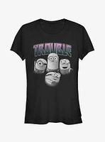 Minion Trouble Friends Girls T-Shirt