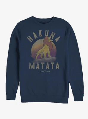 Disney Lion King Simba Hakuna Matata Sweatshirt