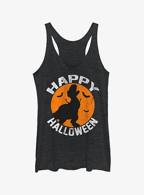 Disney Pixar Toy Story Halloween Rex Silhouette Girls Tank Top
