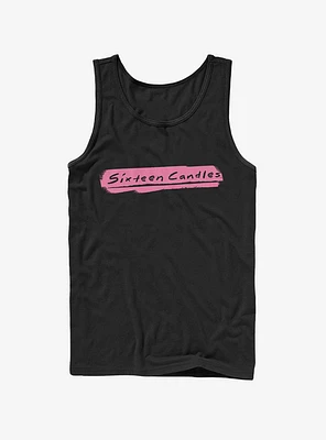 Sixteen Candles Paint Stripe Logo Tank Top