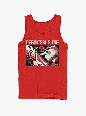 Minion Modern Gru Scene Tank Top