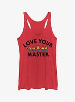 Minion Love Master Girls Tank Top