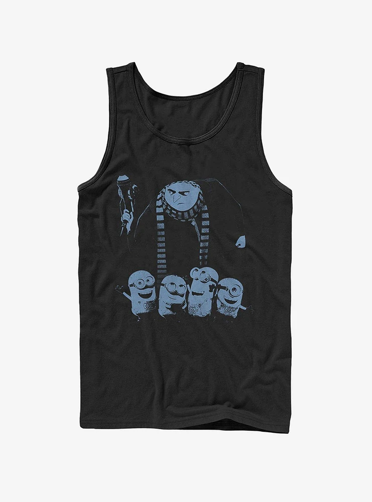 Minion Gru Shot Tank Top
