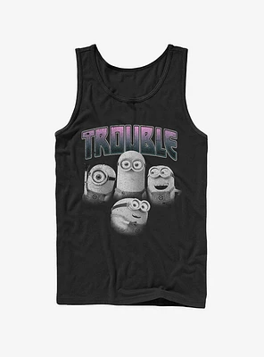 Minion Trouble Friends Tank Top