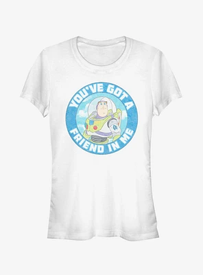 Disney Pixar Toy Story Friend Me Buzz Circle Girls T-Shirt