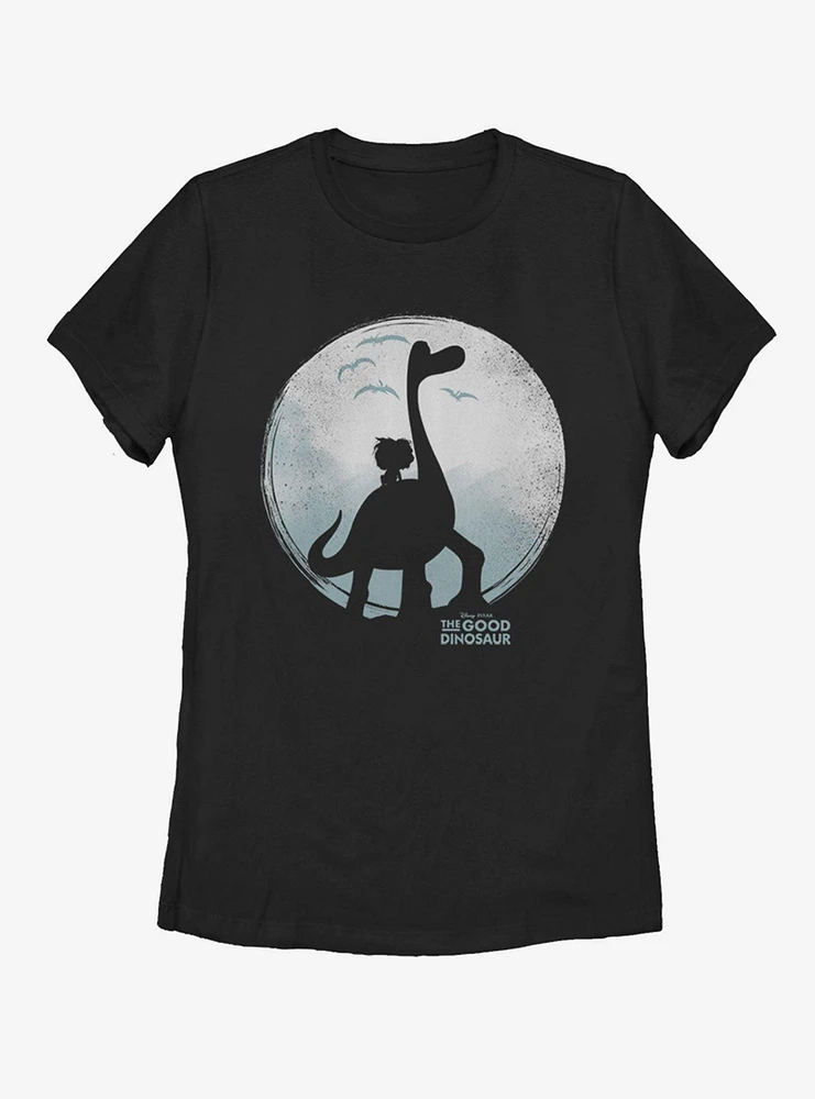 Disney the Good Dinosaur Moon Dino Womens T-Shirt