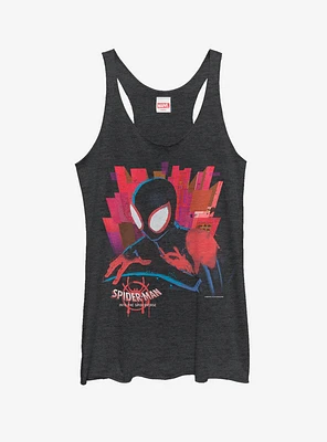 Marvel Spider-Man Spider-Verse Black Spider Girls Tank