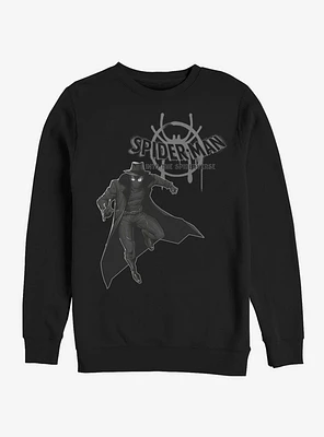 Marvel Spider-Man: Into The Spider-Verse Spider-Man Noir Sweatshirt