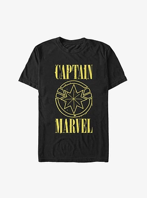 Marvel Captain Yellow T-Shirt