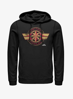 Marvel Captain Badge Hoodie