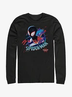 Marvel Spider-Man Cracked Spider Long-Sleeve T-Shirt