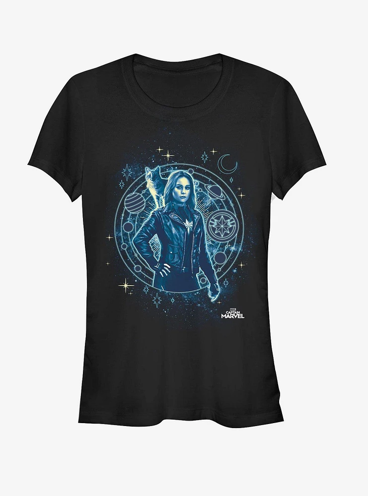 Marvel Captain Celestial Being Girls T-Shirt