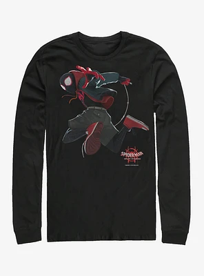 Marvel Spider-Man Jumped Miles Long-Sleeve T-Shirt