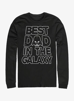Star Wars Darth Vader Galaxy Dad Long-Sleeve T-Shirt