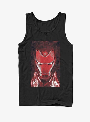Marvel Avengers: Endgame Red Iron Man Tank Top