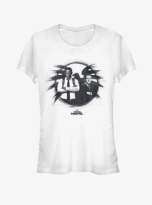 Marvel Captain Agent Brothers Girls T-Shirt