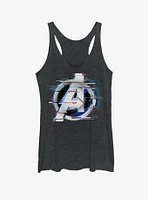 Marvel Avengers Endgame White Flares Womens Tank