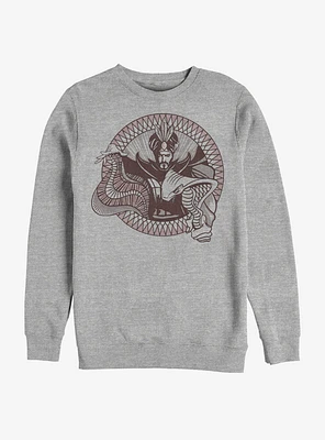 Disney Aladdin 2019 Jafar Circle Sweatshirt