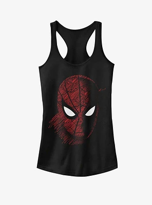 Marvel Spider-Man Far From Home Spidey Tech Portrait Girls Tank