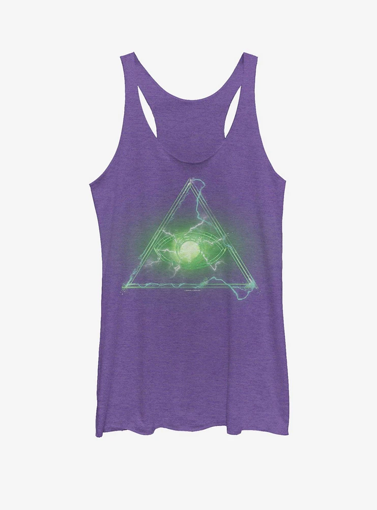 Marvel Spider-Man Far From Home Green Eye Girls Tank