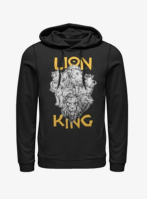 Disney The Lion King 2019 Cast Photo Hoodie