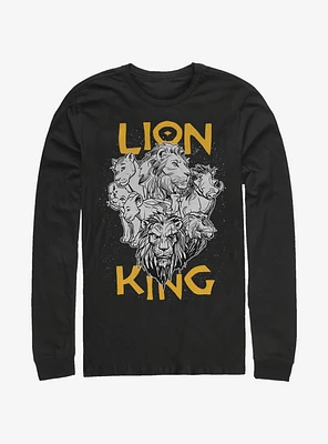 Disney The Lion King 2019 Cast Photo Long-Sleeve T-Shirt