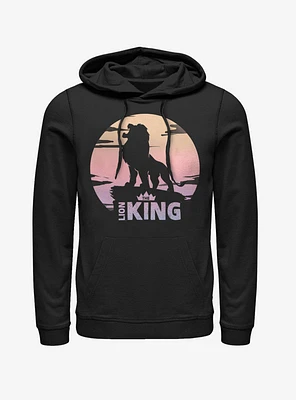 Disney The Lion King 2019 Sunset Logo Hoodie