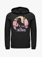 Disney The Lion King 2019 Sunset Logo Hoodie