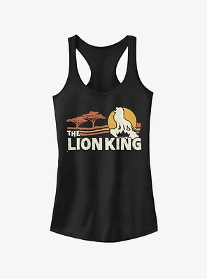 Disney The Lion King 2019 Savannah Scene Back Girls Tank