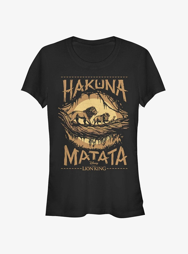 Disney The Lion King 2019 Savanna Poster Girls T-Shirt