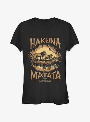 Disney The Lion King 2019 Savanna Poster Girls T-Shirt