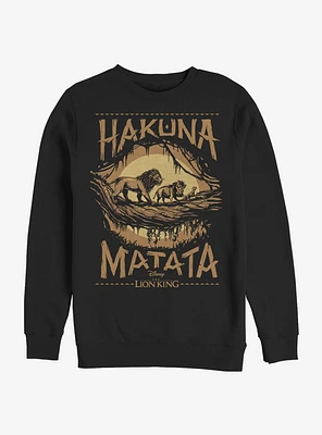 Disney The Lion King 2019 Savanna Poster Sweatshirt