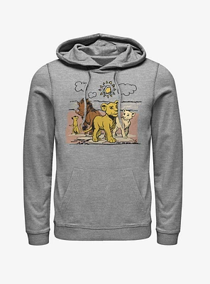 Disney The Lion King 2019 Hakuna Group Hoodie