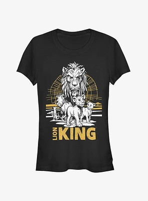 Disney The Lion King 2019 Group Girls T-Shirt