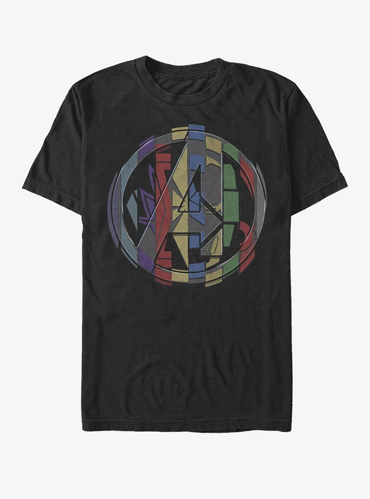 Marvel Avengers: Endgame Badge Mashup T-Shirt