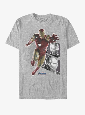 Marvel Avengers: Endgame Iron Man Panels T-Shirt