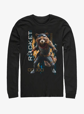 Marvel Avengers: Endgame Rocket Motion Long-Sleeve T-Shirt