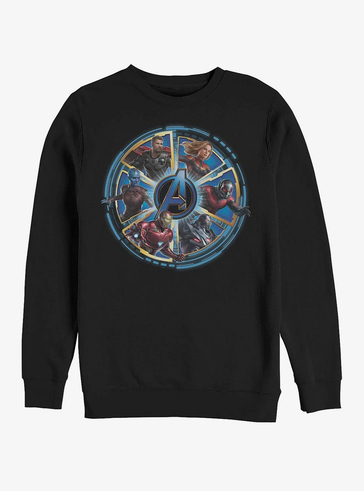 Marvel Avengers: Endgame Circle Heroes Sweatshirt