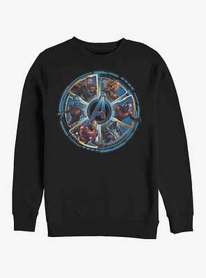 Marvel Avengers: Endgame Circle Heroes Sweatshirt