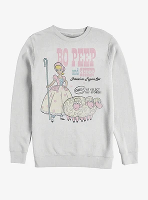 Disney Pixar Toy Story 4 Bo Peep And Sheep White Sweatshirt